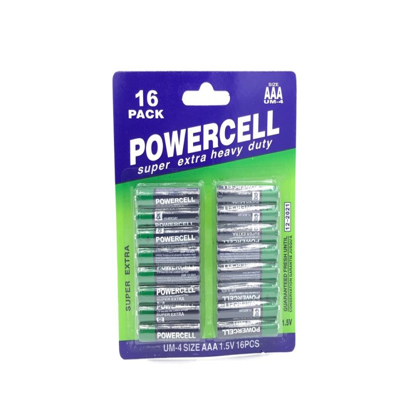 Powercell Battery AAA R03-16B