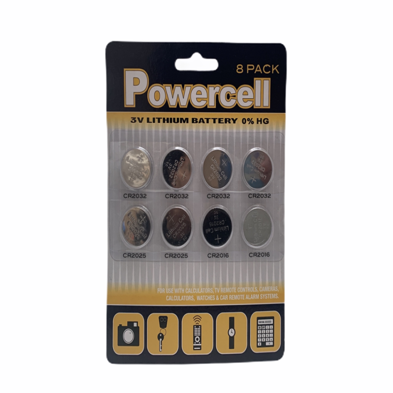 Powercell CR8 Lithium 3V Battery PK8