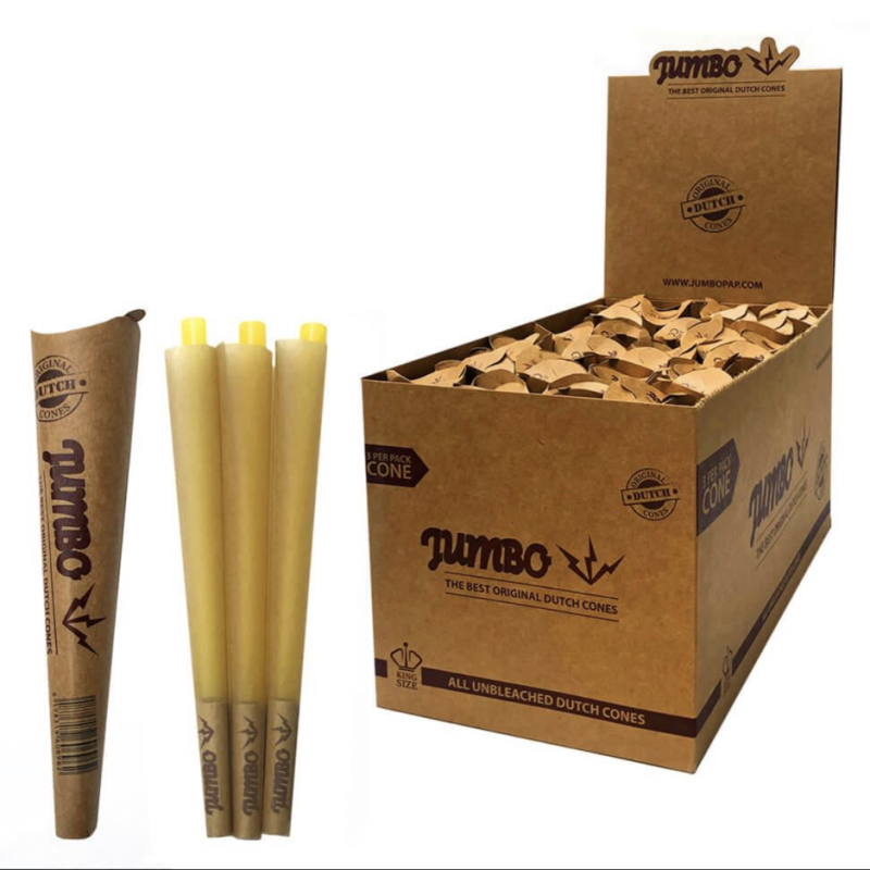 Jumbo Cone PK3 Brown