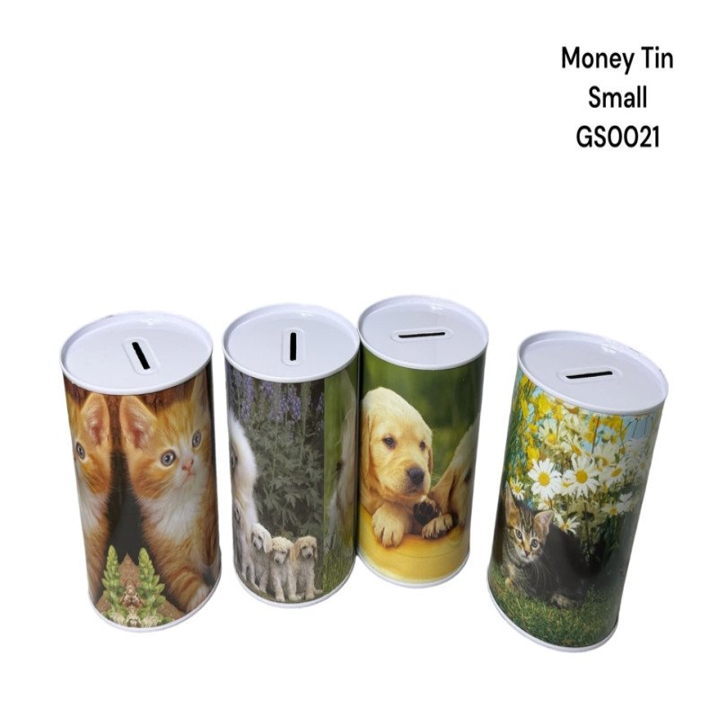 Money Tin Small pet - GS0021
