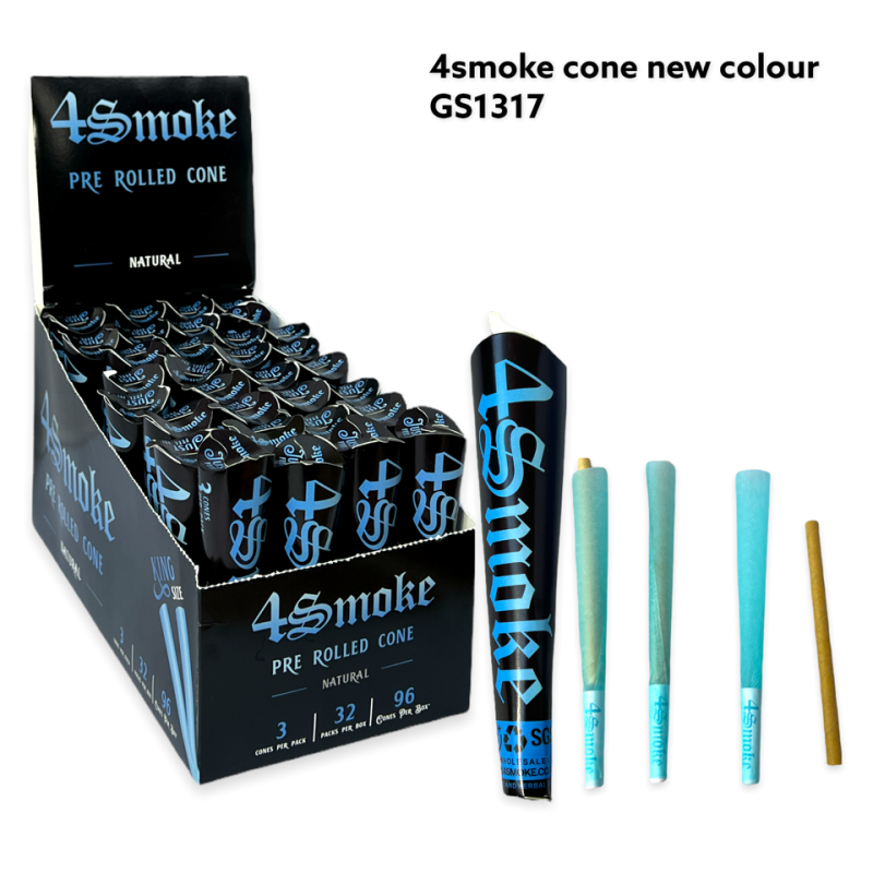 4smoke Cone PK3 COLOUR GS1317