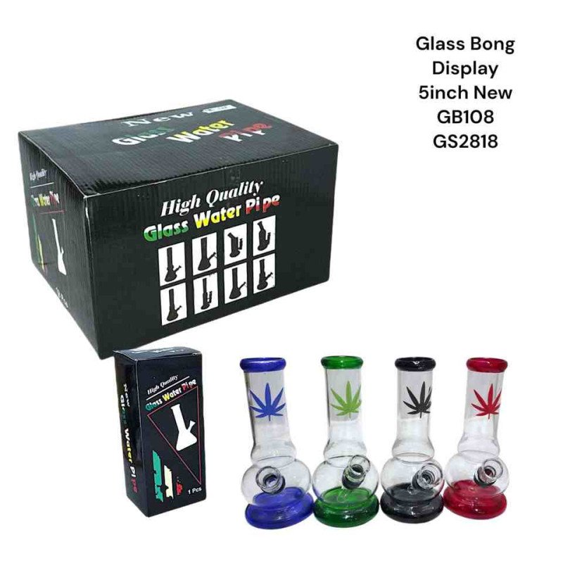 GS2818 - Glass Bong GB108 12cm/5inch