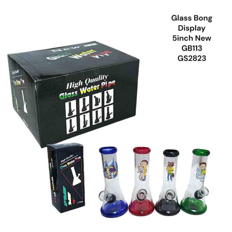 GS2823 - Glass Bong GB113 12cm/5inch