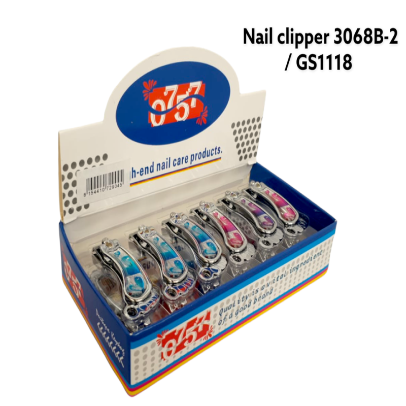 Nail Clipper - 3068B-2 Pack Of 12 - GS1118