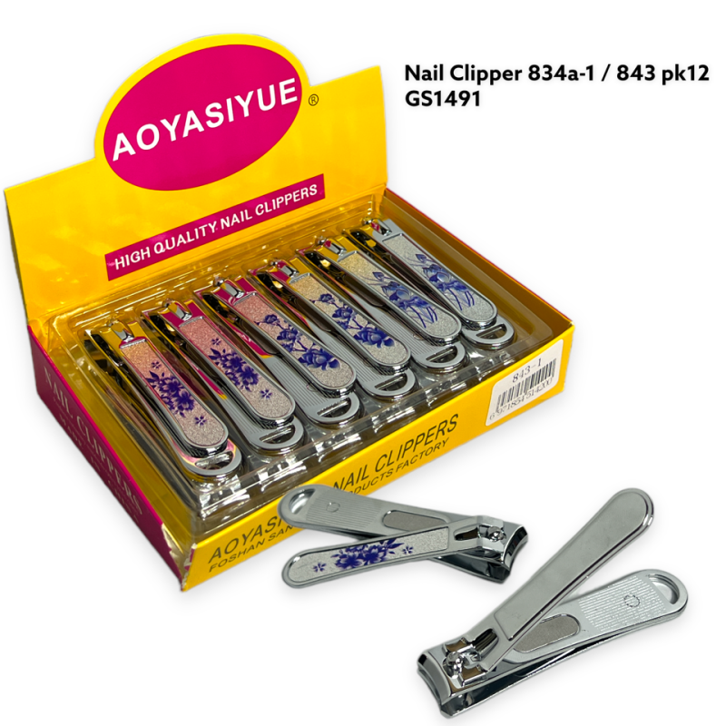 NAIL CLIPPER PK12 834A-1 843 - GS1491