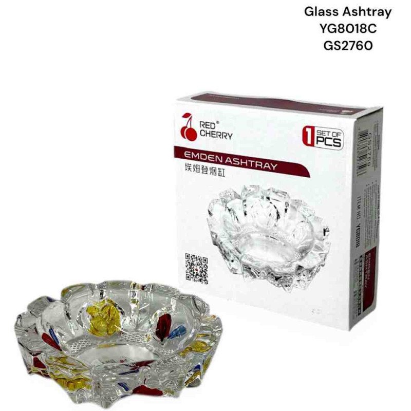 GS2760 - Glass Ashtray XMYG8018C