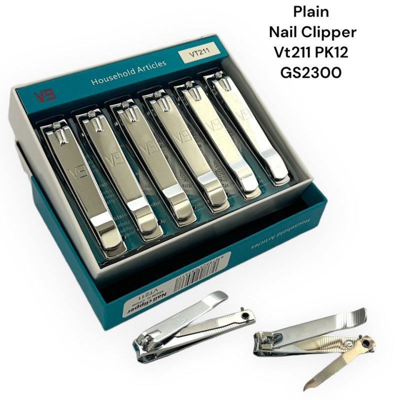 Nail Clipper pk12 NEW PLAIN VT211 - GS2300