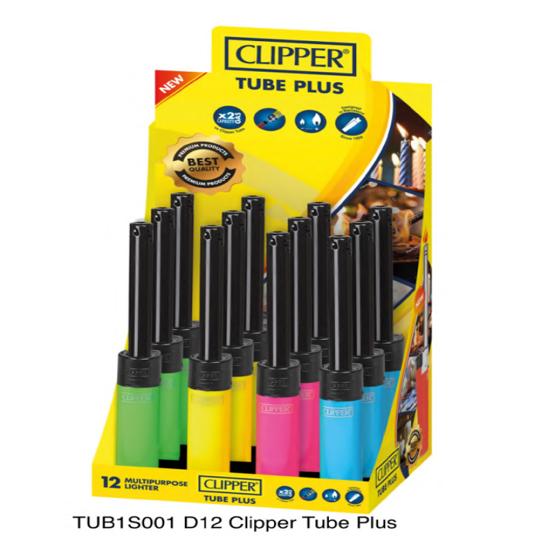 CLIPPER BBQ LIGHTER D12 TUBE+