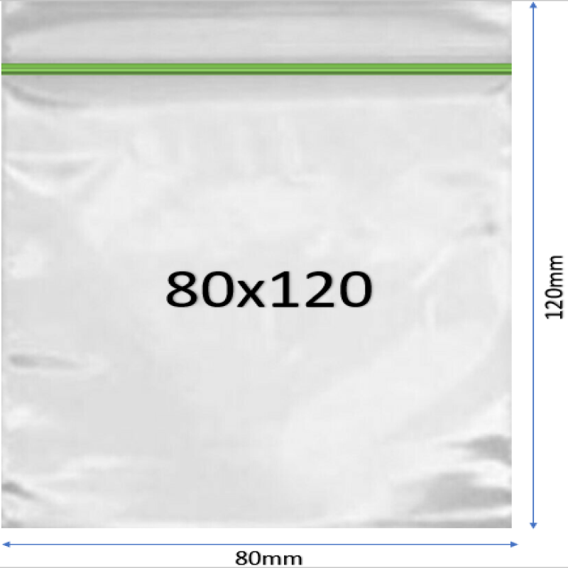 Plain Baggy Zipper 80x120