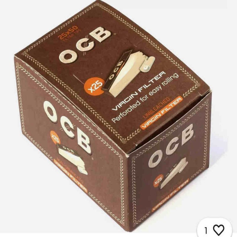 OCB Tips Brown PK50