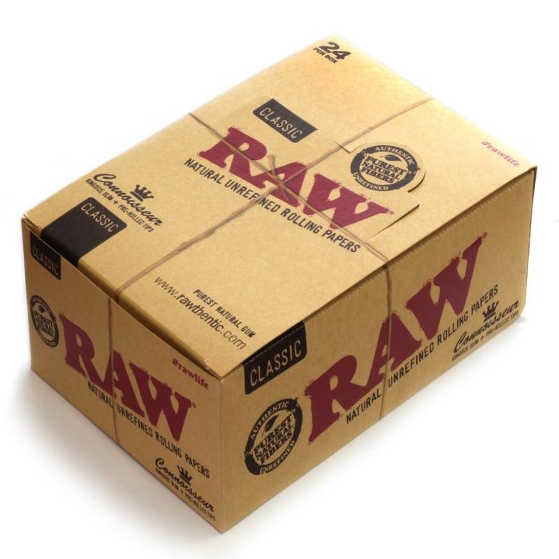 Raw Classic Connoisseur Pre-Rolled PK24