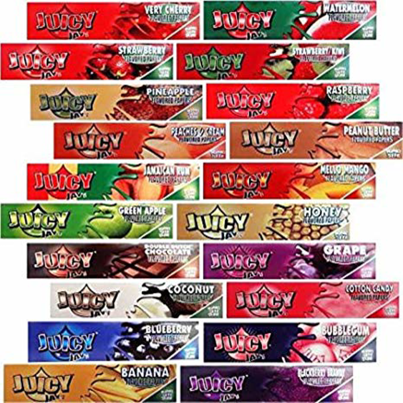Juicy Jay Rolling Paper King Size Mix Flavour PK.24
