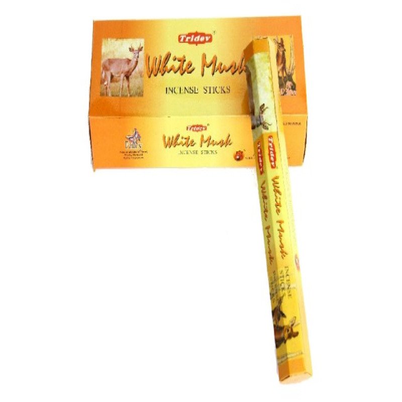 Tridev Incense Stick White Musk