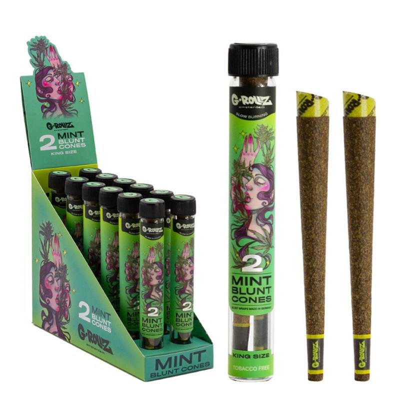 G-Rollz Blunt Cones PK12x2- Mint