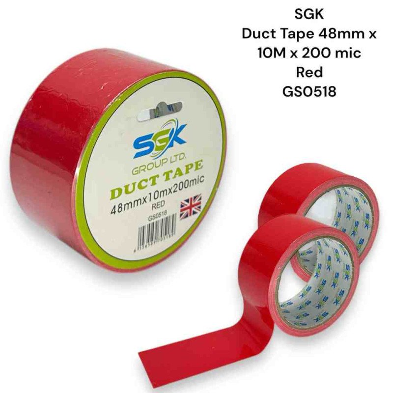 Duct Tape 48mm X 10m RED GS0518