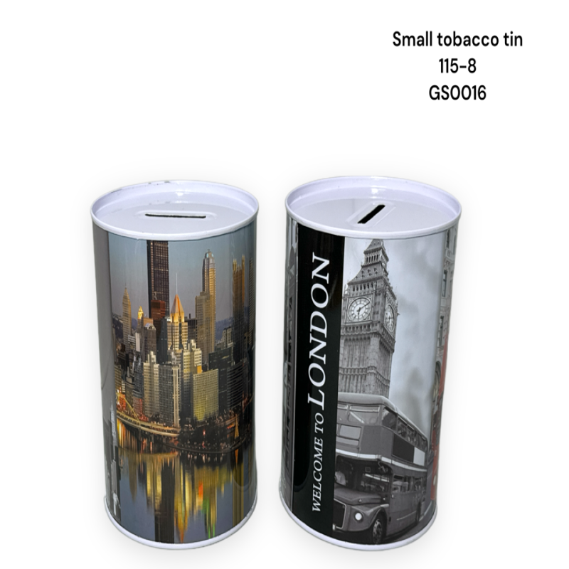 Money Tin Small LANDMARK - GS0016