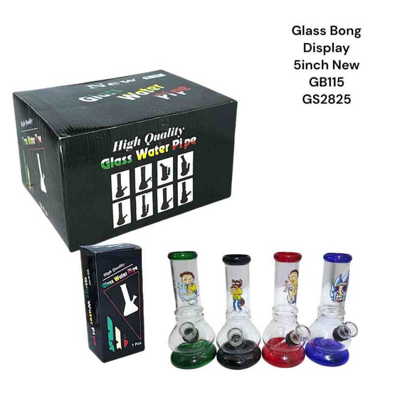 GS2825 - Glass Bong GB115 12cm/5inch -