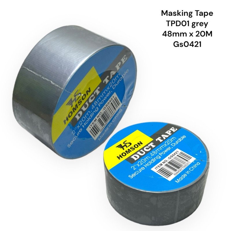 Duct Tape BZ7489 TPD01 20m GREY - GS0421