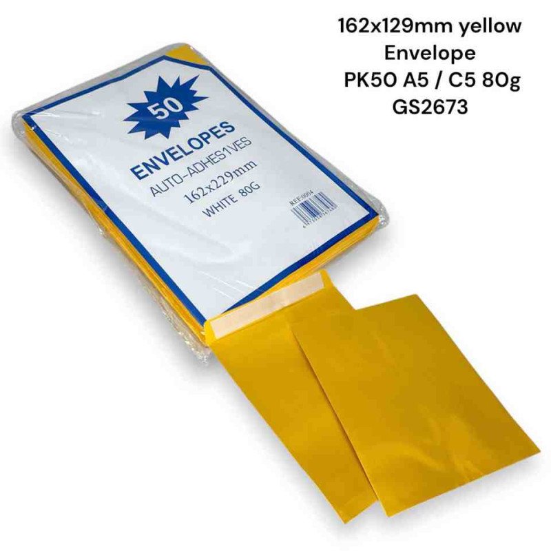 GS2673 - PADDED ENEVELOPE A5 PK50