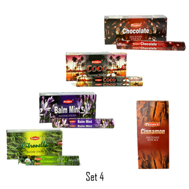 Tridev Mix Incense Stick SET Fruity Series