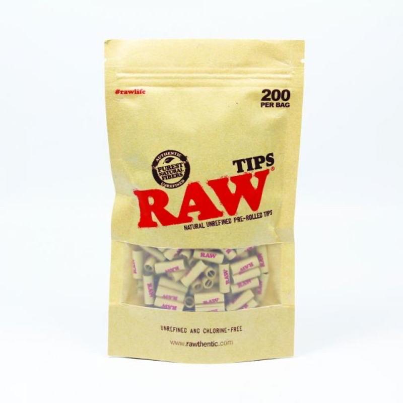 Raw Pre-Rolled Tips 200/Bag
