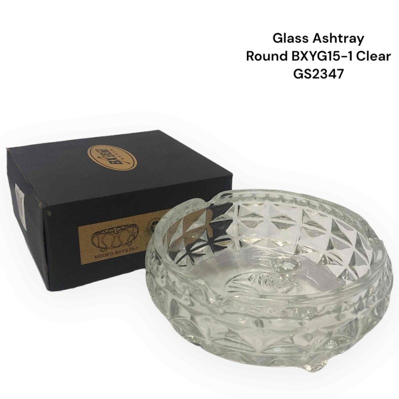 GS2347 - Ashtray Glass BXYG15-1 clear