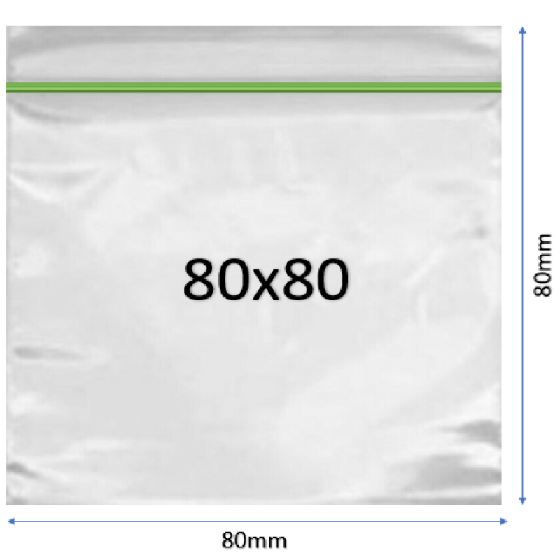 Plain Baggy Zipper 80x80