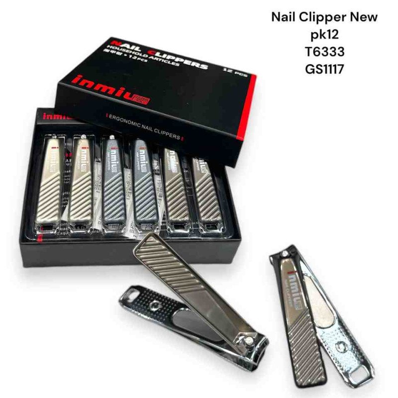 Nail Clipper - T6333 Pack Of 12 - GS1117