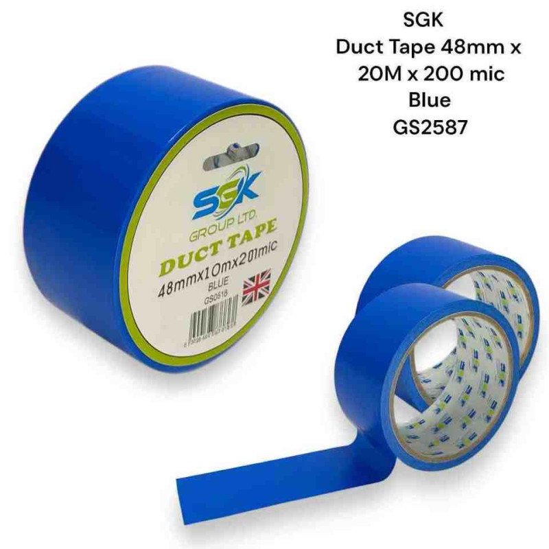 Duct tape 48MM x 20M BLUE GS2587