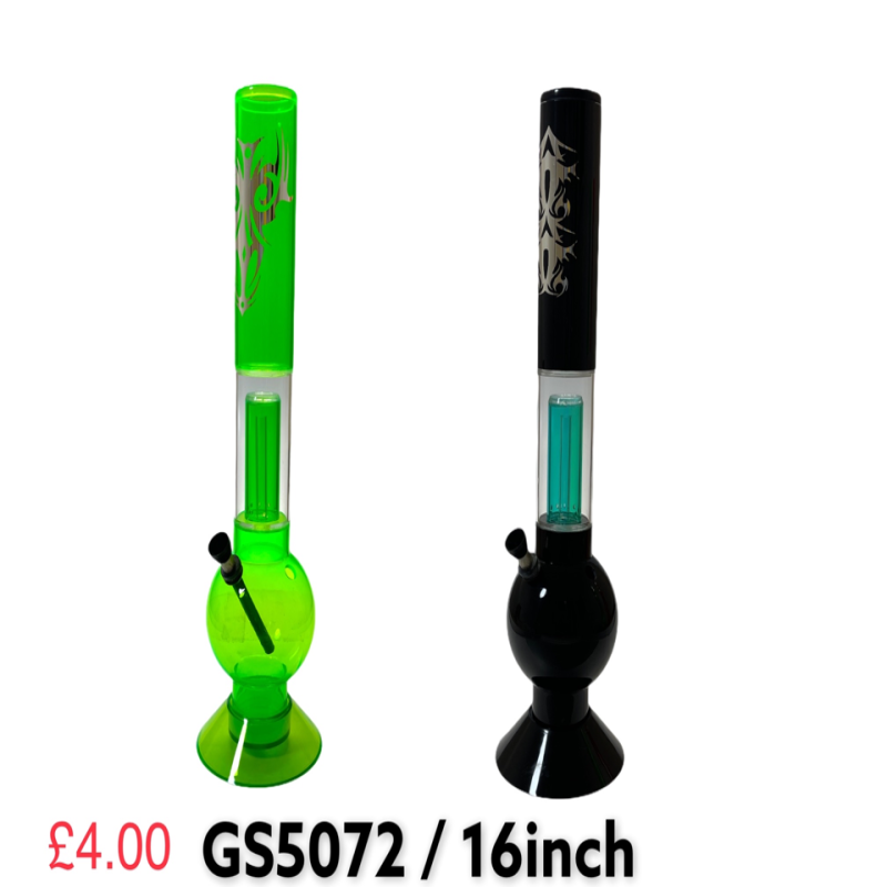 GS5072 - New Acrylic Bong 16INCH