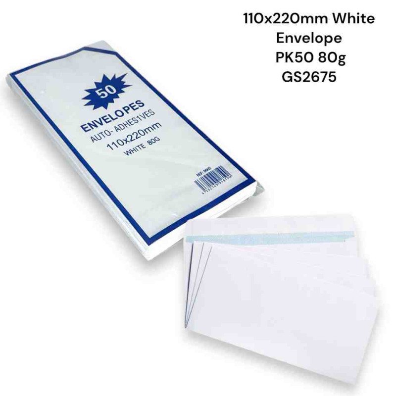 GS2675 - ENEVELOPE 11*22 PK50