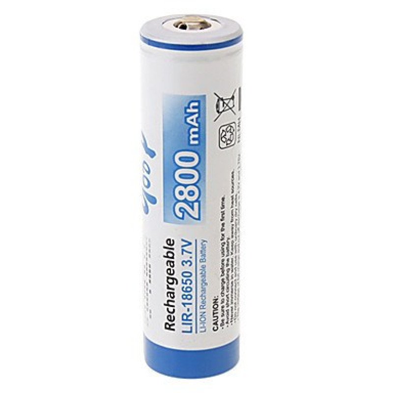 Goop Battery pack of 2 18650 2800MAH