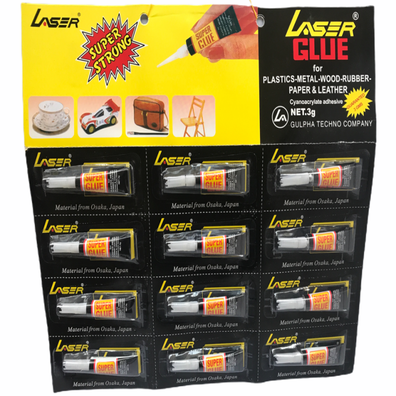 Super Glue Pack of 12 SG012