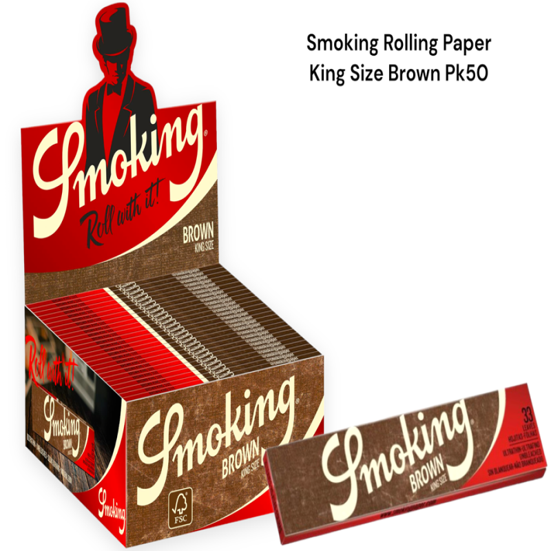 SMOKING BROWN PAPER KS