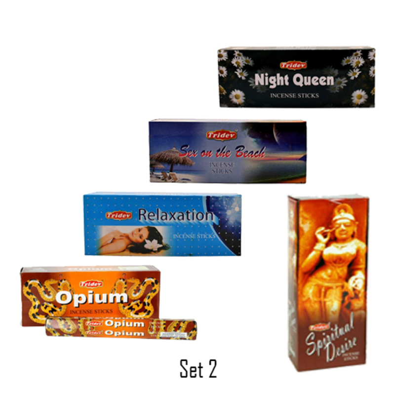 Tridev Mix incense Stick SET 2