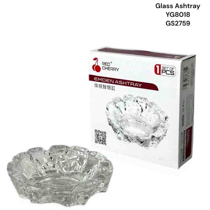 GS2759 - Glass Ashtray XMYG8018