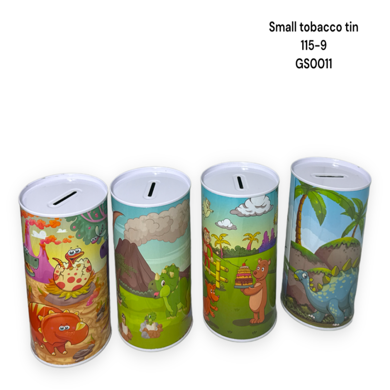 Money Tin Small CARTOON - GS0011