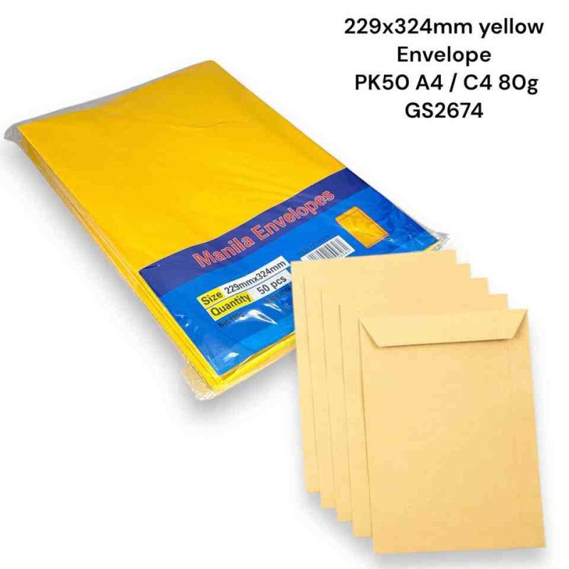 GS2674 - PADDED ENEVELOPE A4 PK50