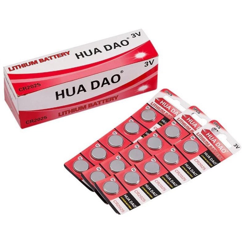 GS1973 - HUADAO Lithium Battery 3.V CR2025 PK5